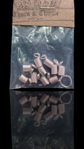Necklace coil ends 10pcs