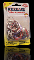 Rexlace Finding Assortment- 80 pcs